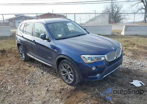 2015 BMW X3 xDrive35I from USA, damaged, VIN 5UXWX7C57F0K35816
